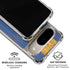 Barbados Flag Dark Wood Google Pixel 10 Clear Case